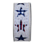 Americana Plaid Stars Wired Ribbon