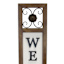 Welcome Wooden Outdoor Porch Leaner Sign, 60"