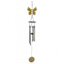 Wood & Metal Butterfly Wind Chime, 34"