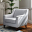 Providence Wells Accent Chair, Light Grey
