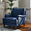 Providence Rogan Accent Chair, Navy
