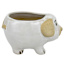 Indoor Dog Ceramic Pot, Extra Small