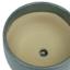 Indoor Sage Round Ceramic Pot with Saucer, Small