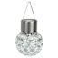 Clear Crystalline Outdoor Solar Light