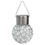 Clear Crystalline Outdoor Solar Light