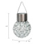 Clear Crystalline Outdoor Solar Light