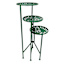 Found & Fable 3-Tier Metal Folding Plant Stand, 28"