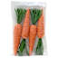 Homespun Easter 4-Count Orange Carrots in Bag, 10"