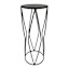 Providence Black Metal Plant Stand, Large