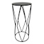Providence Black Metal Plant Stand, Small