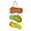 Sunny Club Soak Up the Sun Sandals Outdoor Wall Decor, 14"