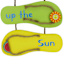 Sunny Club Soak Up the Sun Sandals Outdoor Wall Decor, 14"