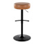 Lennox Adjustable Barstool, Cognac