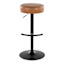 Lennox Adjustable Barstool, Cognac