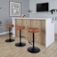 Lennox Adjustable Barstool, Cognac