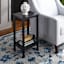 Paxton Wooden Accent Table, Black