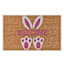 Bunny Brights Welcome Easter Bunny Coir Mat, 18x30