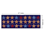 Blue Americana Stars Coir Mat, 10x30