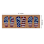 Americana Flip Flops Coir Mat, 10x30