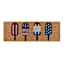 Americana Popsicles Coir Mat, 10x30