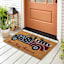 God Bless America Truck & Dogs Coir Mat, 18x30