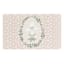 Honeybloom Neutral Floral Egg Easter Kitchen Mat, 18x30