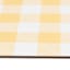 Homespun Easter Royal Yellow Buffalo Plaid Kitchen Mat, 18x30