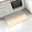 Homespun Easter Royal Yellow Buffalo Plaid Kitchen Mat, 18x30
