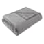 Honeybloom Grey Oversized Family Blanket, 120"