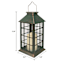 Honeybloom Verdigris Outdoor Solar Lantern, 11"