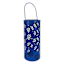 Sunny Club Blue Flower Outdoor Lantern, 10"