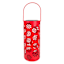 Sunny Club Red Flower Outdoor Lantern, 10"