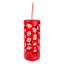 Sunny Club Red Flower Outdoor Lantern, 10"