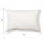 Reese Ivory Chenille Throw Pillow, 14x20