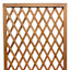 Natural Wooden Diamond Patterned Garden Trellis, 60"