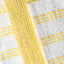 Set of 4 Yellow Rockridge Terry Cotton Kitchen Towels