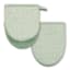 Set of 2 Green Silicone Mini Mitts