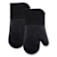Black Silicone Oven Mitt