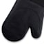 Black Silicone Oven Mitt
