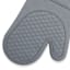 Grey Silicone Oven Mitt
