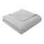 Tiny Dreamers 3-Piece Grey Washed Pinsonic Quilt Set, Full/Queen