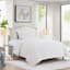 Tiny Dreamers 2-Piece White Washed Pinsonic Quilt Set, Twin/Twin XL
