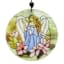 Light Blue Metal Wind Chime, 28"