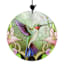 Dark Green Metal Wind Chime, 28"