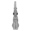 Grey Solar Elephant Outdoor Garden Statue, 15"
