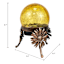 Light Yellow Outdoor Solar Butterfly Figurine, 6"