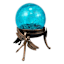 Light Blue Outdoor Solar Butterfly Figurine, 6"