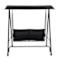 2-Person Sling Patio Swing, Black