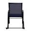 Stackable Sling Patio Rocking Chair, Navy Blue