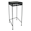 Black Metal Square Plant Stand, Large